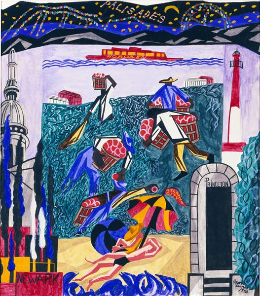 New Jersey, from the United States Series, 1946 - Jacob Lawrence