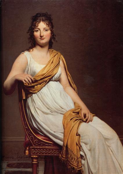 Portrait of Madame Raymond de Verninac, 1798 - 1799 - Жак-Луї Давід