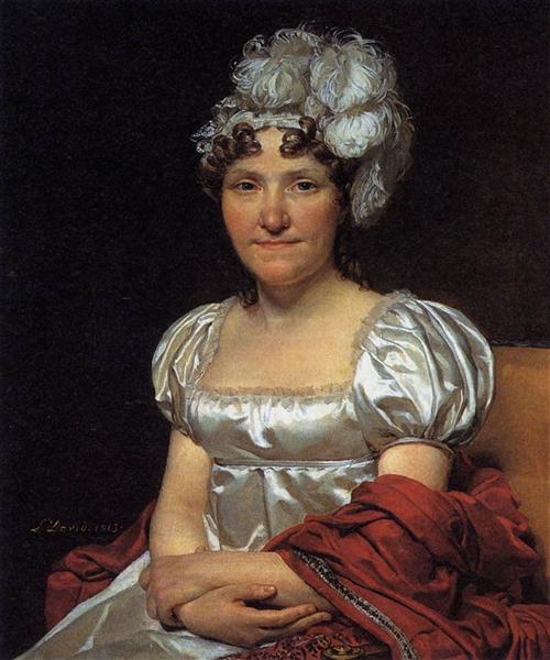 Portrait of Marguerite Charlotte David, 1813 - Жак-Луї Давід