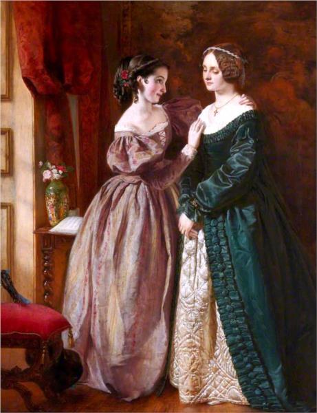 Rosalind and Celia, 1858 - James Archer