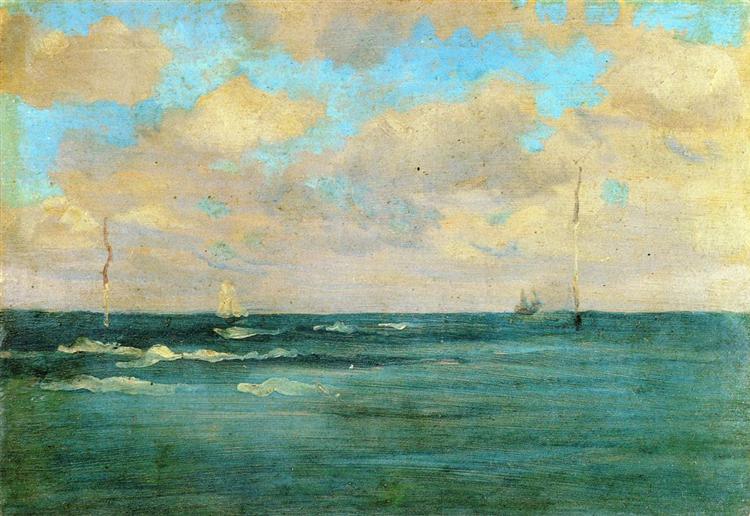 Bathing Posts, 1893 - James McNeill Whistler