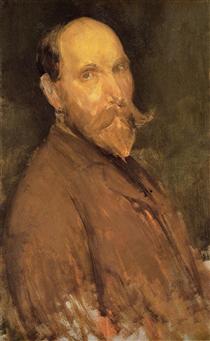 Portrait of Charles L. Freer - Джеймс Вістлер