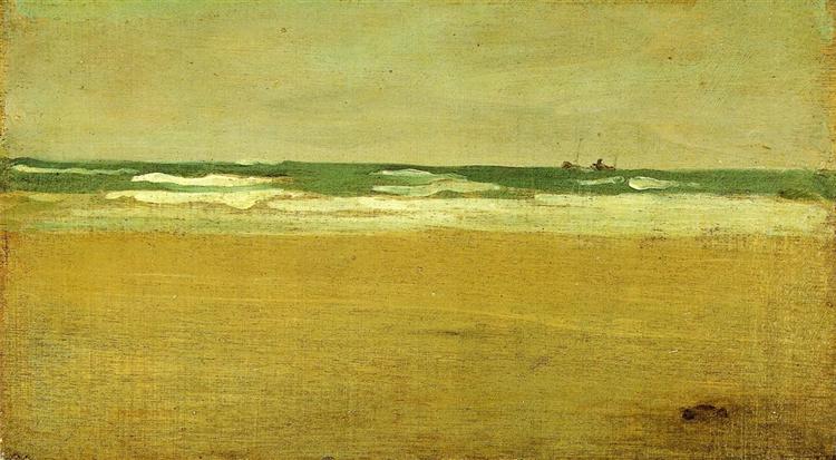 The Angry Sea, 1884 - 惠斯勒