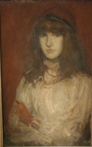 The Red Glove - James McNeill Whistler