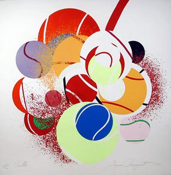 Balls, 1990 - James Rosenquist