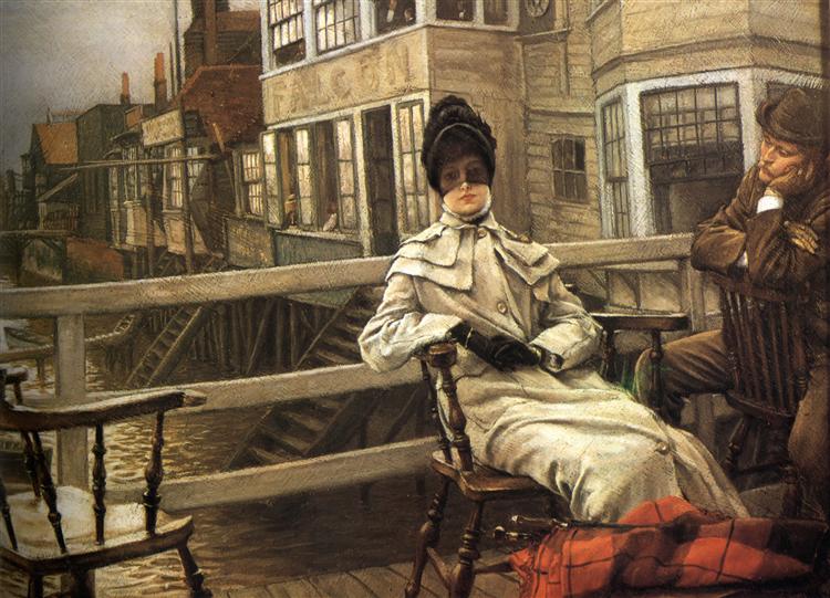 Waiting for the Ferry, c.1878 - James Tissot