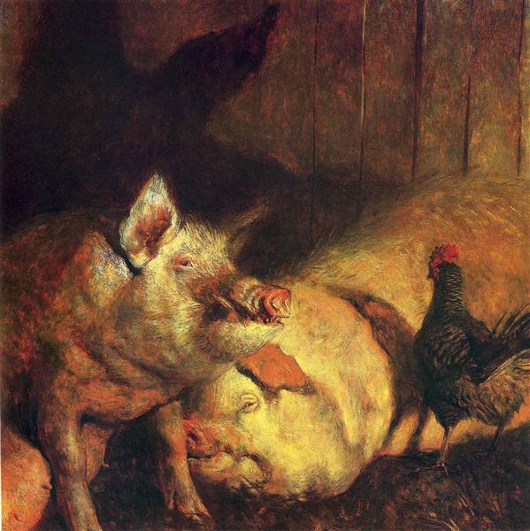 Night Pigs, 1979 - Jamie Wyeth