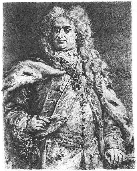 Augustus II the Strong - Jan Matejko