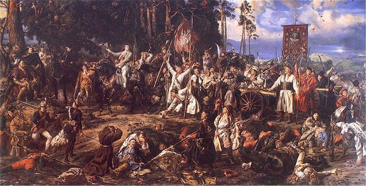 Battle of Raclawice, 1888 - Ян Матейко