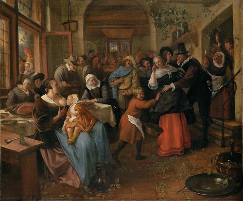 Cheated groom, 1670 - Ян Стен