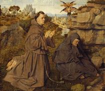 Saint François recevant les stigmates - Jan van Eyck