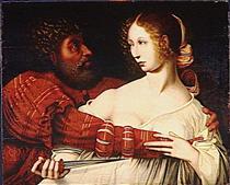Tarquin and Lucretia - Ян ван Гемессен