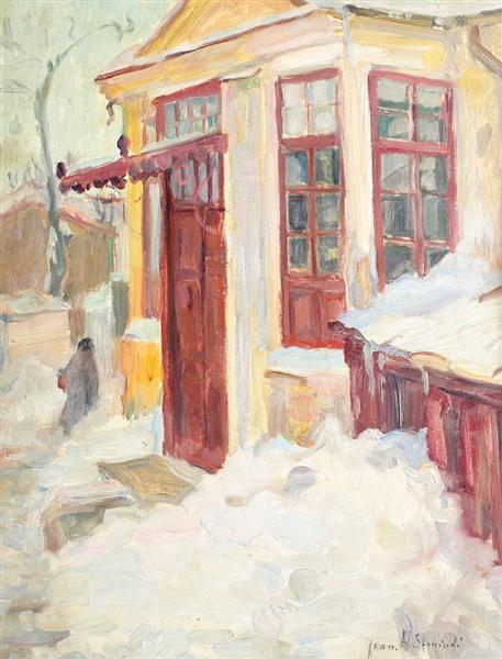 Winter in Bucharest, 1914 - Жан Александр Стеріаді