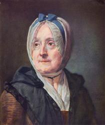 Portrait of Mme. Chardin (nee Françoise Marguerite Pouget) - Жан Батист Симеон Шарден