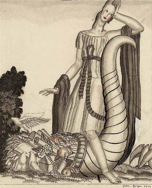 L'Abondance, 1929 - Жан Дюпа