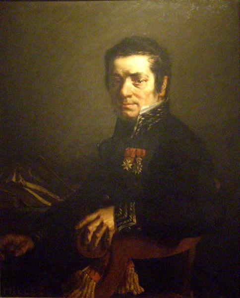 Portrait of Javain (Mayor of Cherbourg), 1841 - Jean-Francois Millet