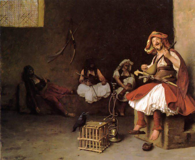 Bachi-bouzouk chantant, 1868 - Jean-Léon Gérôme