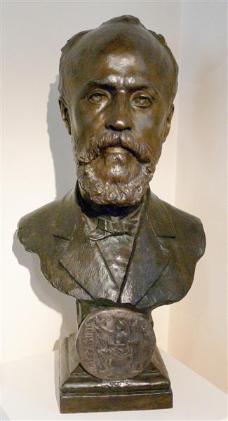 Bust of Paul Reclus - Jean-Leon Gerome