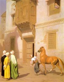 Cairene Horse Dealer - Jean-Léon Gérôme