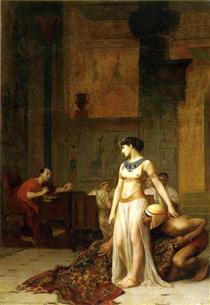 Cléopâtre devant César - Jean-Léon Gérôme