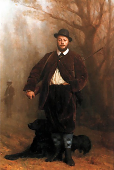 Portrait of Eduoard Delessert - Jean-Léon Gérôme