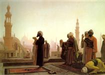 Prayer in Cairo - Jean-Leon Gerome