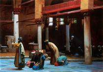 Prayer in the Mosque - 讓-里奧·傑洛姆