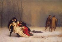 The Duel After the Masquerade - Jean-Leon Gerome