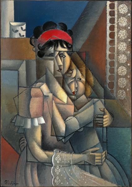 FEMME À LA FENÊTRE, MATERNITÉ, 1912 - Jean Metzinger