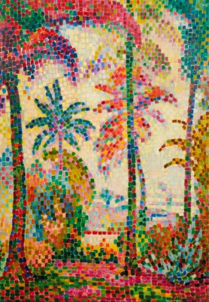 Paysage Tropical, 1907 - Jean Metzinger