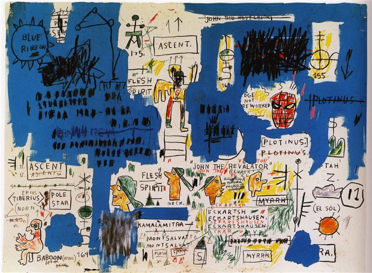 Ascent, 1983 - Jean-Michel Basquiat