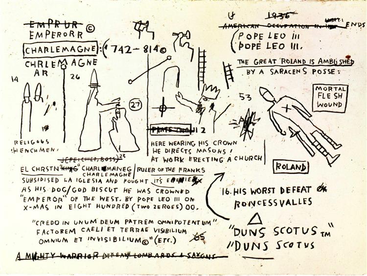 Bishop, 1983 - Jean-Michel Basquiat