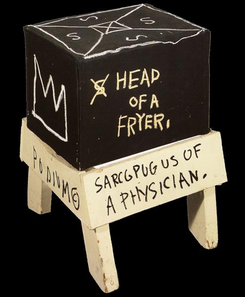 Head of a Fryer, 1982 - Jean-Michel Basquiat