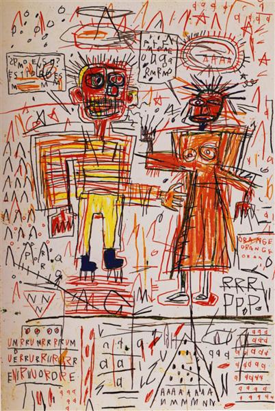 Jean Michel Basquiat Self Portrait