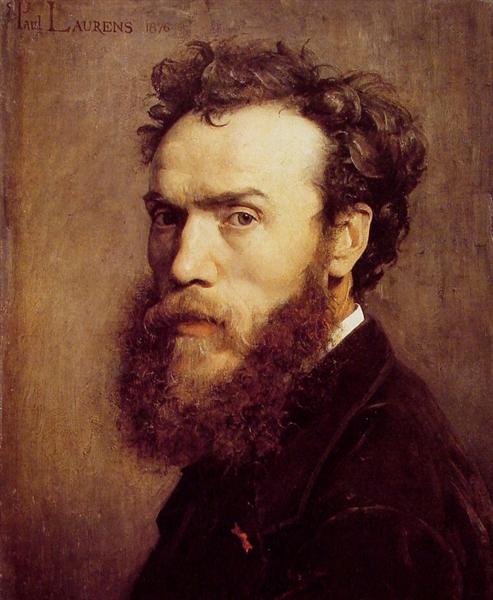 Self-portrait, 1876 - Жан-Поль Лоран