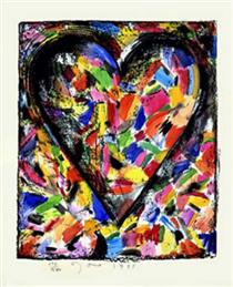 Confetti Heart - Jim Dine