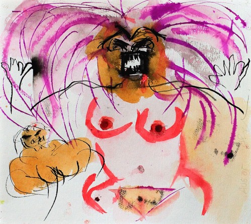 Angry.Woman, 2005 - Joan Snyder