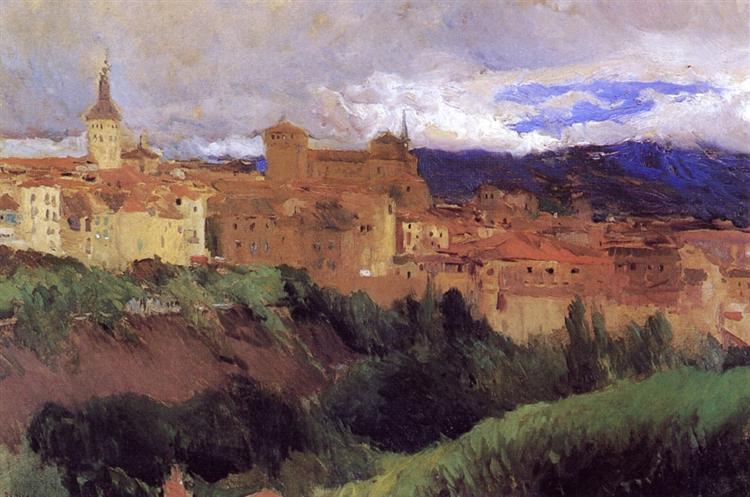 View of Segovia, 1906 - Joaquin Sorolla