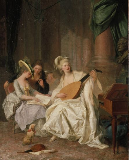 Huldigung an Gluck, 1775 - Johann Anton de Peters
