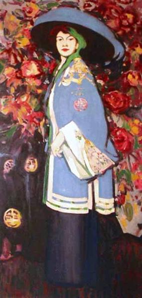 Le Manteau Chinois, 1909 - John Duncan Fergusson