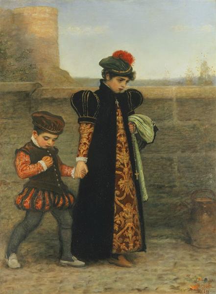 The Girlhood of St. Teresa, 1893 - Джон Эверетт Милле