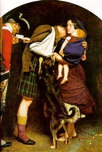 Tahliye Emri - John Everett Millais