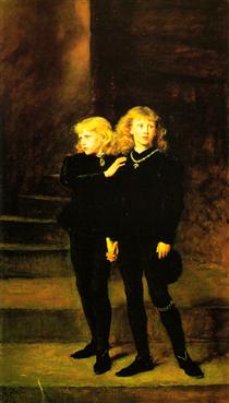 The Princes in the Tower - John Everett Millais