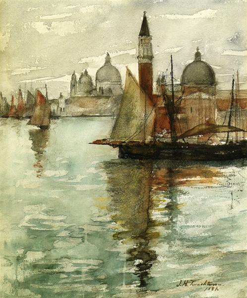 Venice, 1881 - Джон Генрі Твахтман (Tуоктмен)