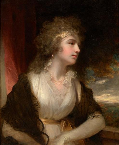 Portrait of a lady, 1790 - Джон Хопнер