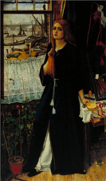 Thoughts of the Past - John Roddam Spencer Stanhope
