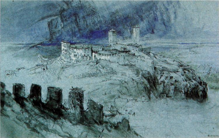 Bellinzona, 1858 - John Ruskin