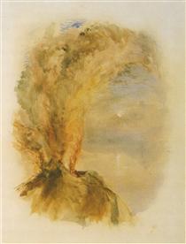 Vesuvius in Eruption - 約翰·拉斯金