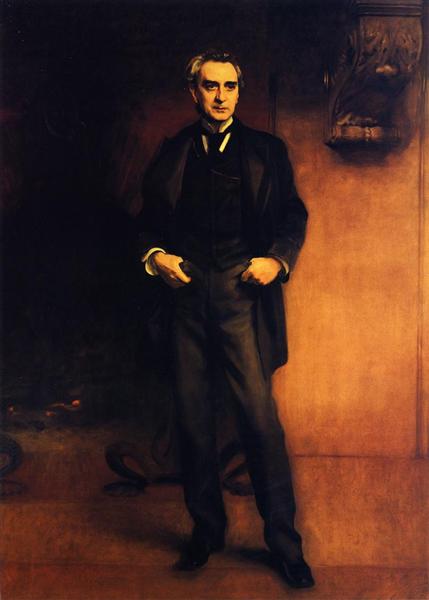 Edwin Booth, 1890 - Джон Сингер Сарджент