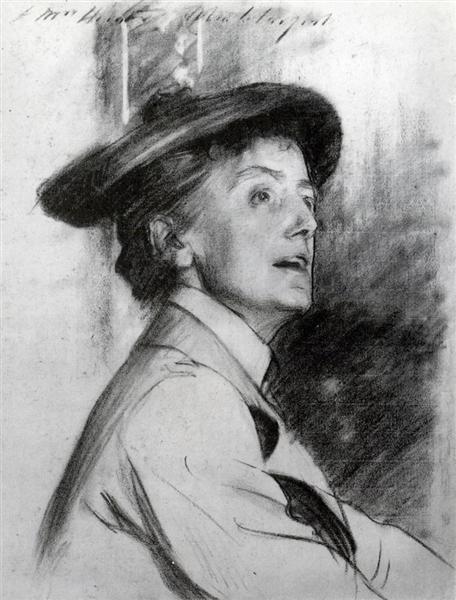Ethel Smyth, 1901 - Джон Сингер Сарджент